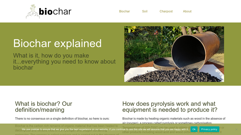 Biochar Explained - What is it?, Pyrolysis, Properties, Differences | Biochar