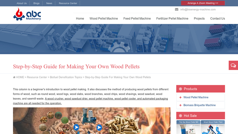 Image of Step-by-Step Guide for Making Your Own Wood Pellets