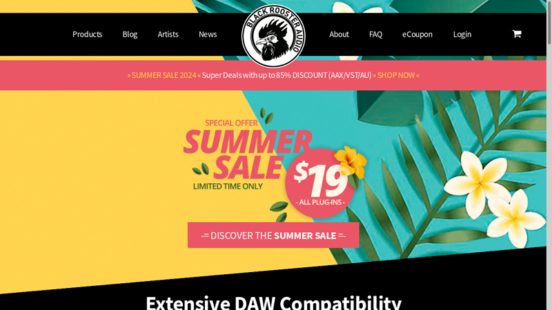 Plugins for recording, mixing & mastering - Black Rooster Audio