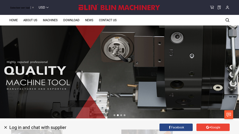 Image of China CNC Milling Machine Manufacturer Supplier | BLIN MACHINERY