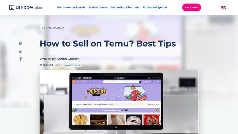 Image of How to Sell on Temu? Best Tips
