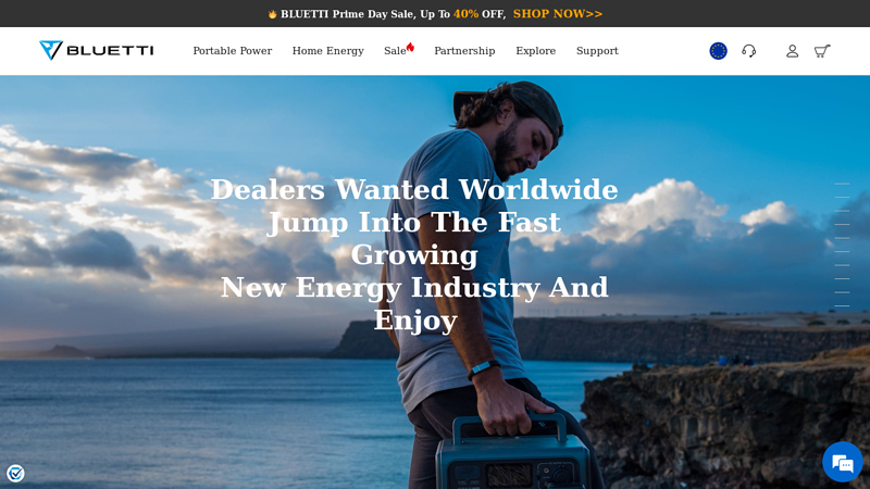 Image of Welcome to Be a Distributor and Wholesaler of BLUETTI EU