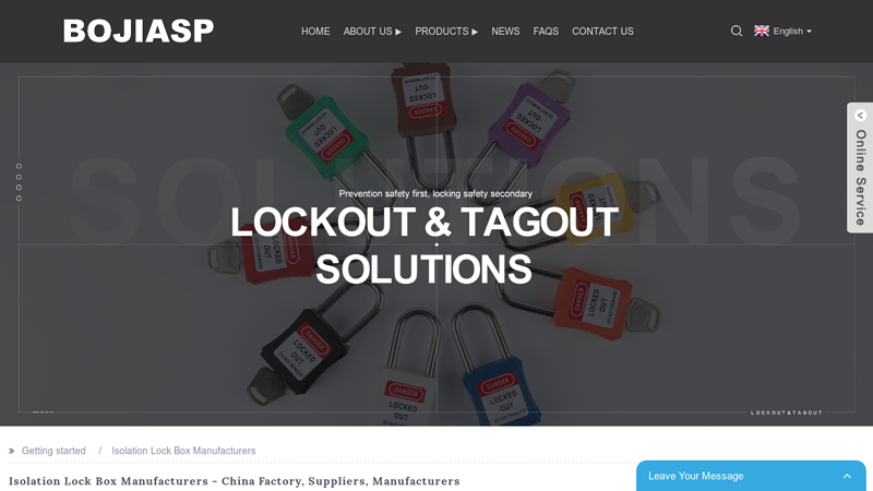 Image of China Isolation Lock Box Manufacturers Manufacturer and Supplier ...