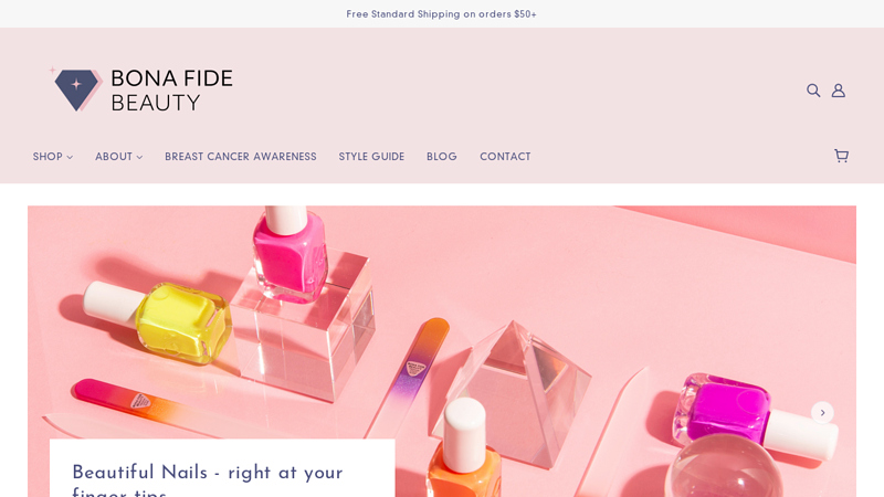 Shop Genuine Czech Glass Nail Files and Nail Tools | Bona Fide Beauty