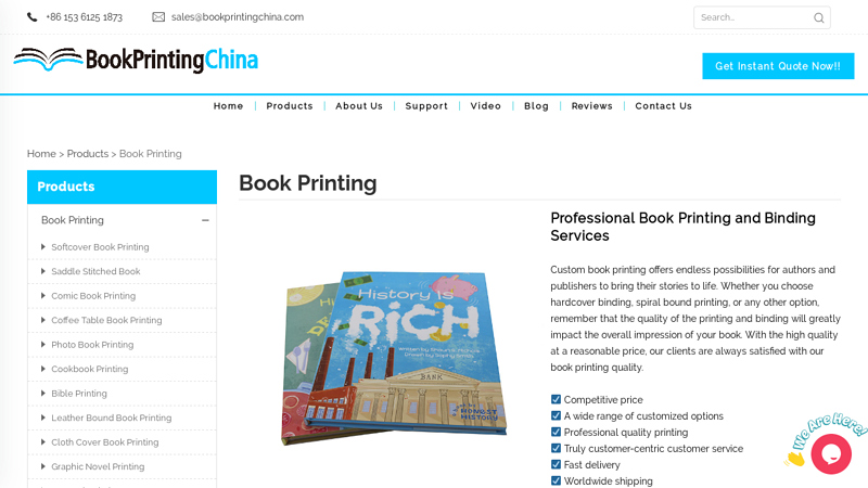 Image of Professional Custom Book Printing Service Company In China