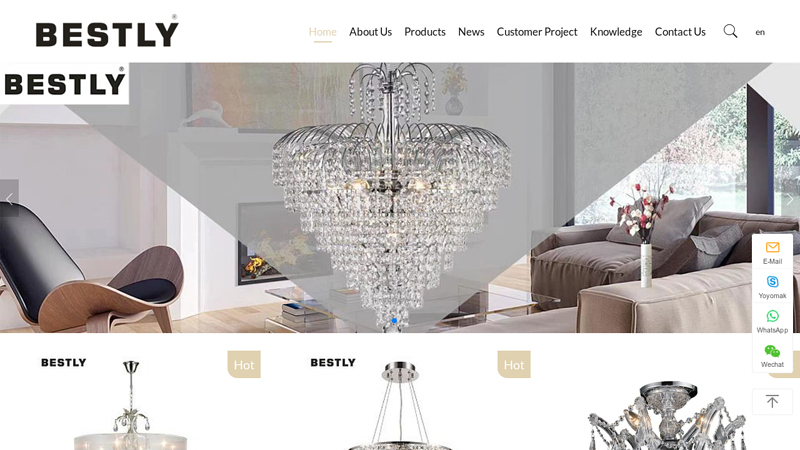 Image of crystal chandelier, crystal pendant lights, crystal ceiling lamp ...