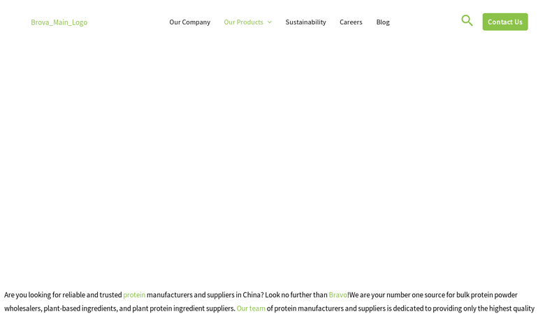 Image of Wholesale Protein Powder Manufacturers, Suppliers in China