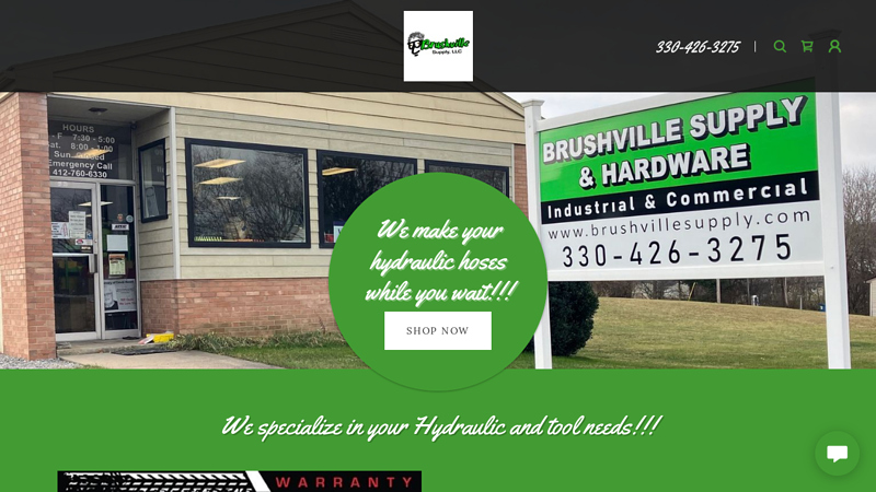 Brushville Supply, LLC - Hose Repair, Hardware, Custom Hoses