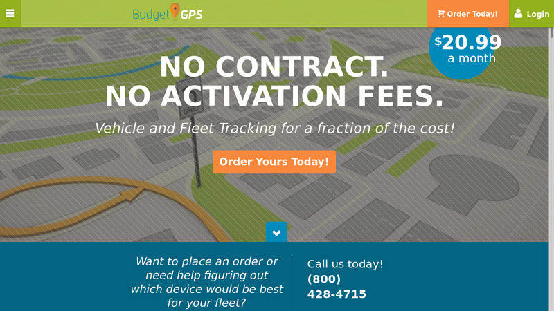 No Contract GPS - BudgetGPS Low Cost GPS Fleet Tracking