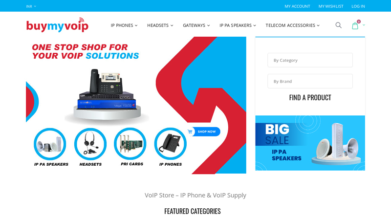 Buy VoIP Products Online: VoIP Phone | Gateway | IP PA Speakers