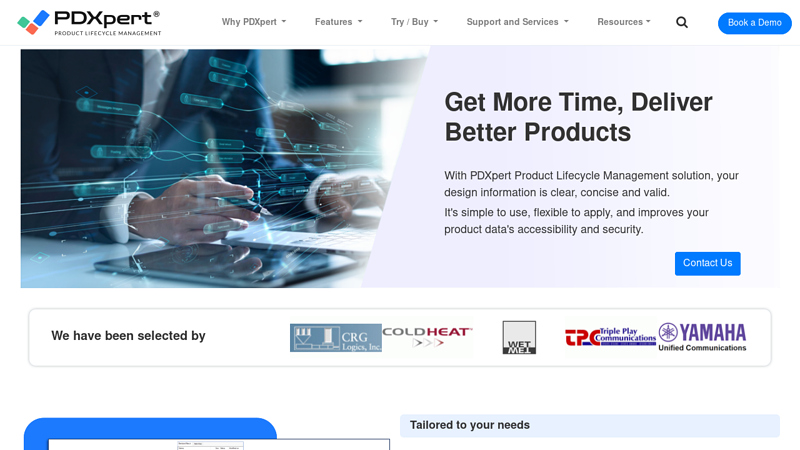 PDXpert PLM software: Simple & flexible product lifecycle management