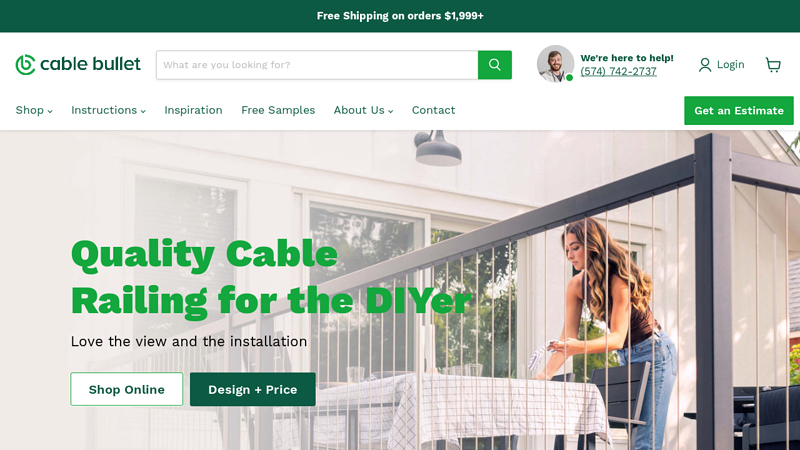 Cable Bullet Cable Rail System | Hidden Cable Rail Tensioners