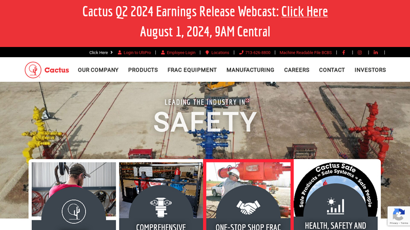 Wellhead Equipment Manufacturers | Cactus Wellhead
