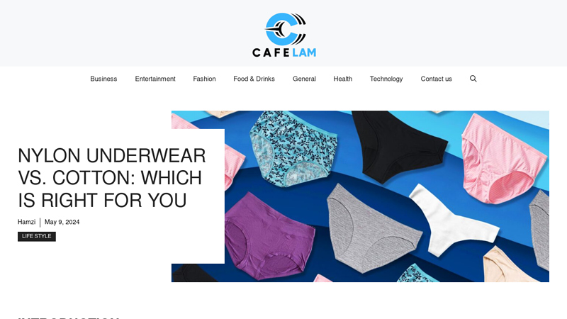 Image of Nylon Underwear vs. Cotton: Which Is Right for You