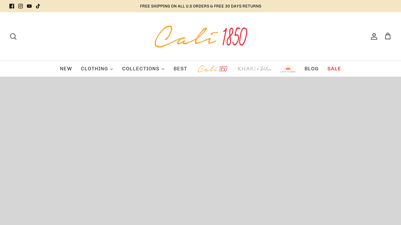 Womens Comfy Clothes | Elevated Basics | Shop Cali1850