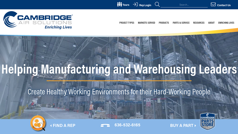 Cambridge Air Solutions: Commercial & Industrial HVAC