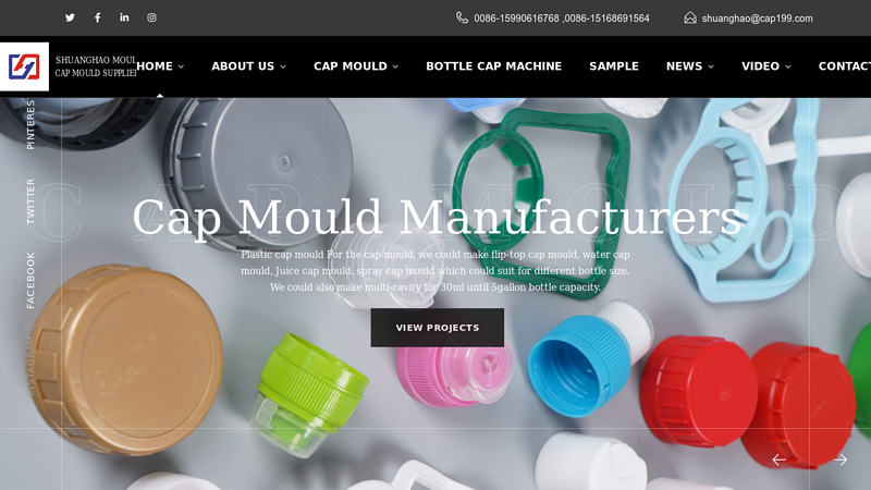 Image of China Cap Mould Suppliers,Cap Molds Maker,Engine Oil Cap Mould|Taizhou ...