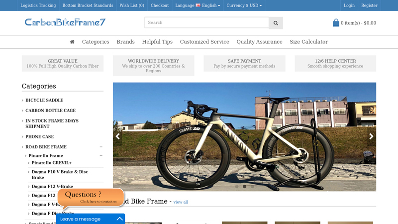 Carbon Bike Frame Sale Online