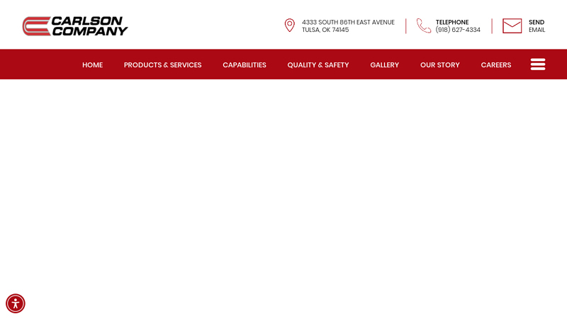 Carlson Company: Flange | Drilling Services | Machining