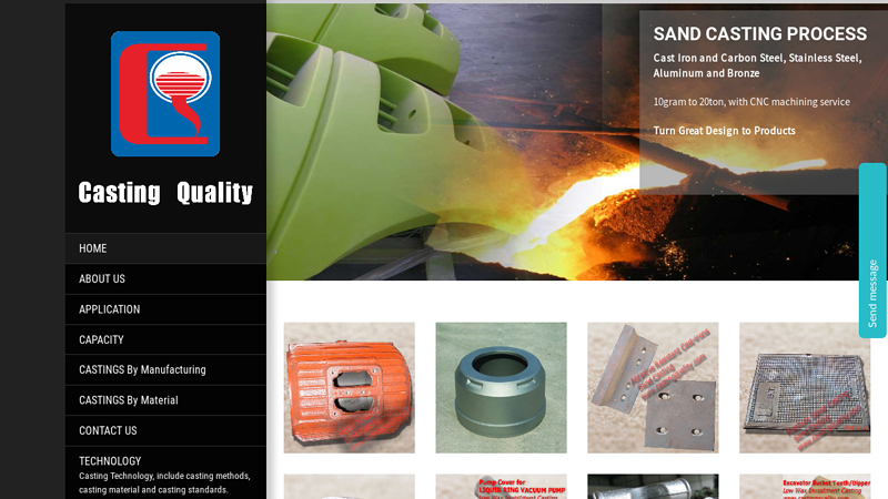 Sand Casting, Investment Casting & CNC Machining in China