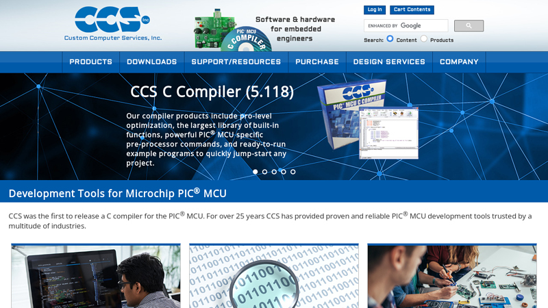 Your Source for Microchip PIC? MCU Development Tool Solutions - CCS, Inc.