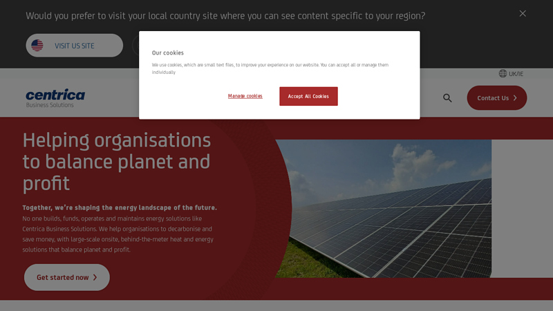 Sustainable Business Energy Services | Centrica Business Solutions