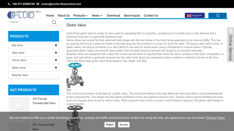 Image of China Globe Valve Manufacturers & Factory