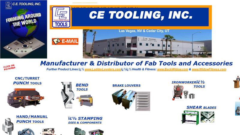 CE TOOLING HOME PAGE