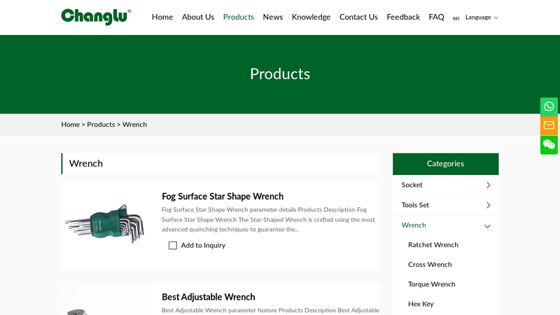 Image of China Customized Wrench Manufacturers Factory