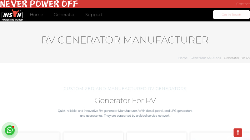 Image of How long can a power generator run continuously?