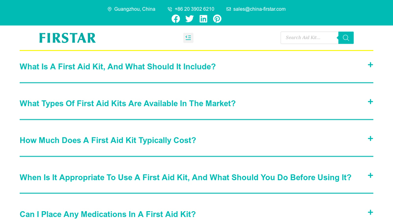 Image of First Aid Kits & Supplies