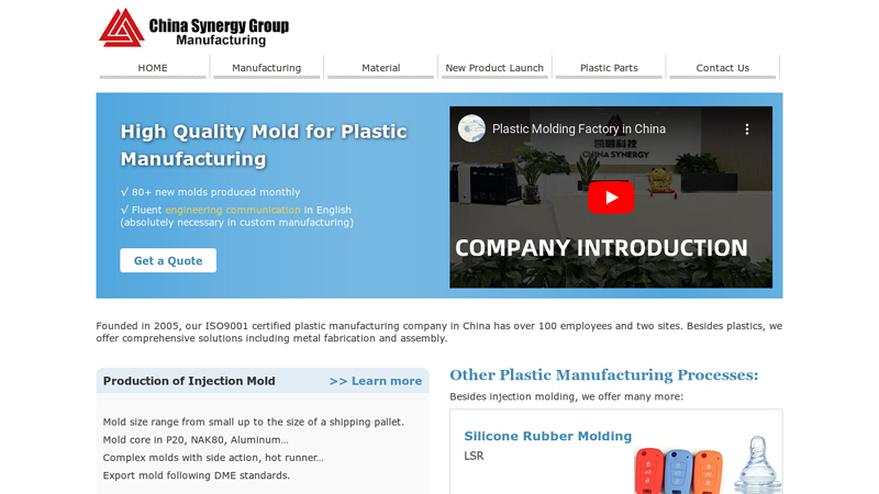 Image of Custom Plastic Products Manufacturers|Injection Molding Companies|China ...