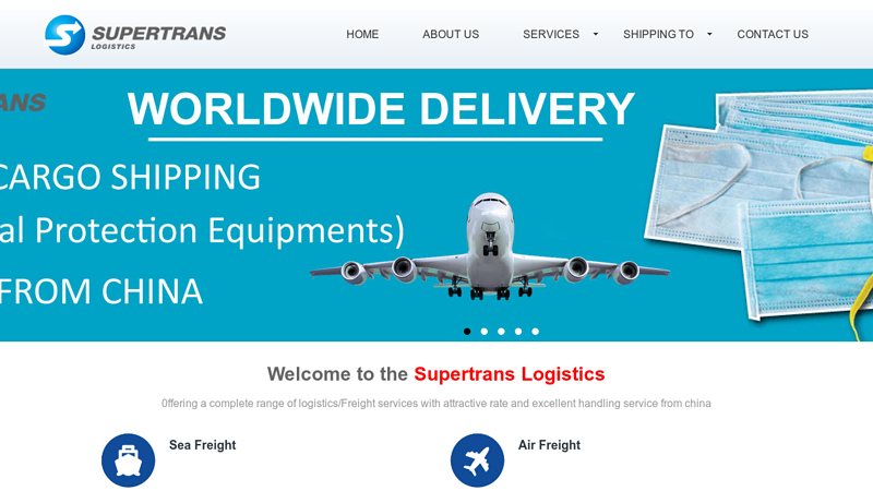 Supertrans Logistics/Shipping | From China Best Freight Forwarder