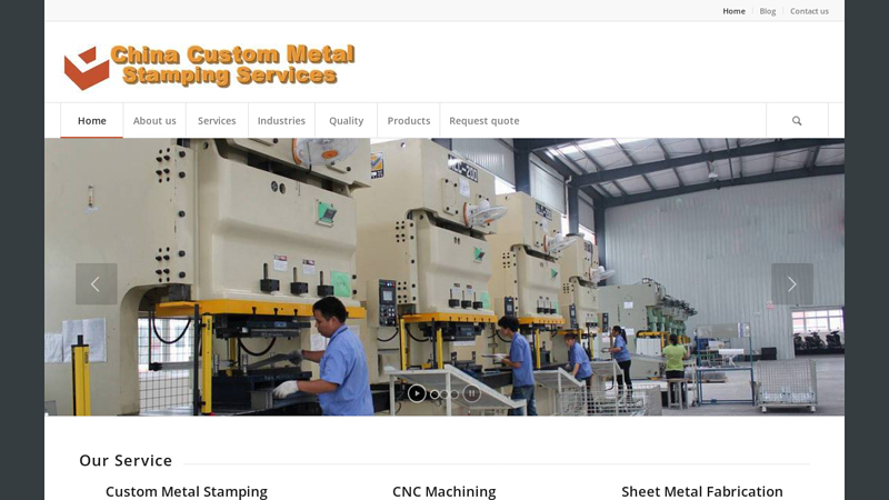 Image of Metal Stamping and Deep Drawing Manufacturer in China