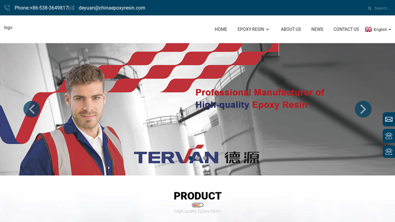 Image of China High Quality Epoxy Resin Manufacturer,Supplier | TERVAN