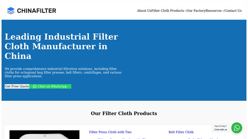 Image of Industrial Filter Cloth Manufacturer