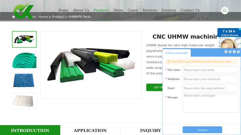 Image of Fabricating and Machining UHMW | CNC