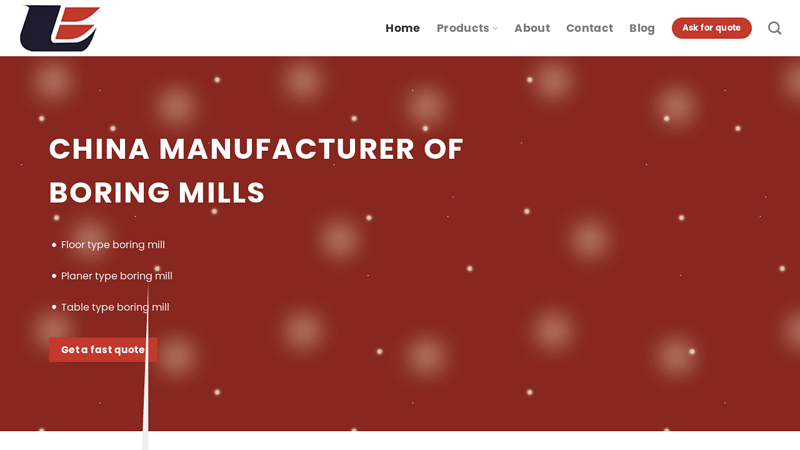 Image of Professional Manufacturer of floor type boring mill