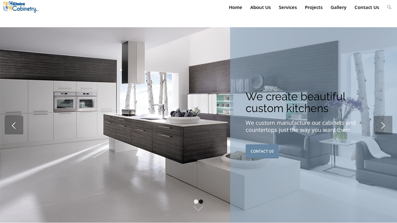 Custom kitchen and bathroom cabinets made in USA | Choice Cabinetry