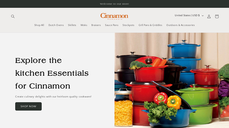 Pots and Pans, Cookware from Cinnamon C Cookware: Pots & Pans