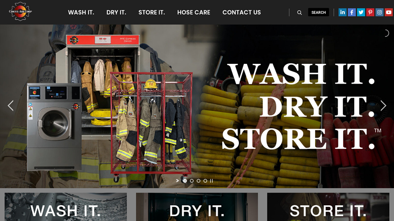 Circul-Air Corp. - Firefighter PPE Care & Storage Systems