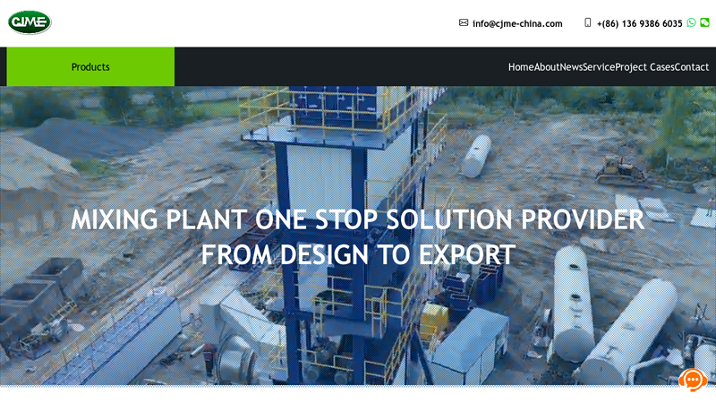 Image of Asphalt Mixing Plant Manufacturer From China | CJME