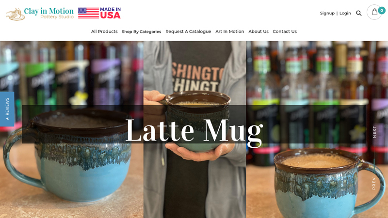 Unique Handmade Pottery & Stoneware | Clay in motion