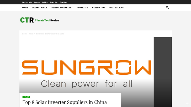 Image of Top 8 Solar Inverter Suppliers in China