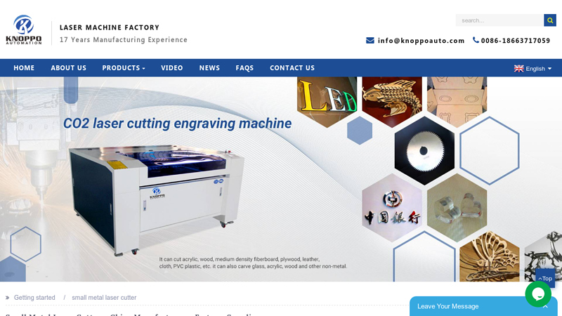 Image of metal cutting machine