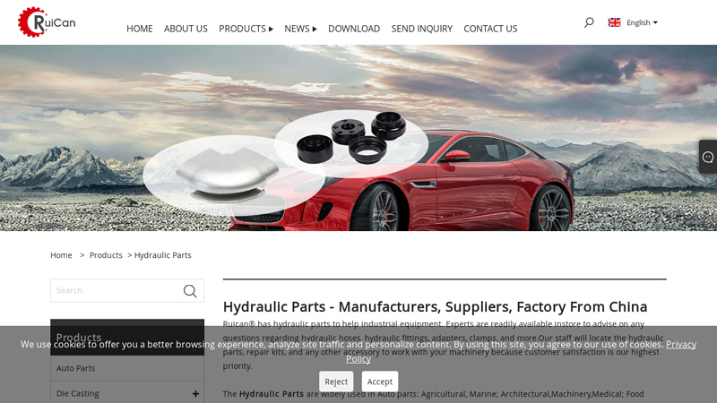 Image of Hydraulic Parts