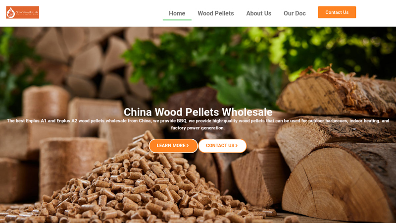 Image of China wood pellets wholesale