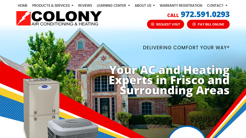 AC Repair Frisco TX | Colony Air Conditioning & Heating