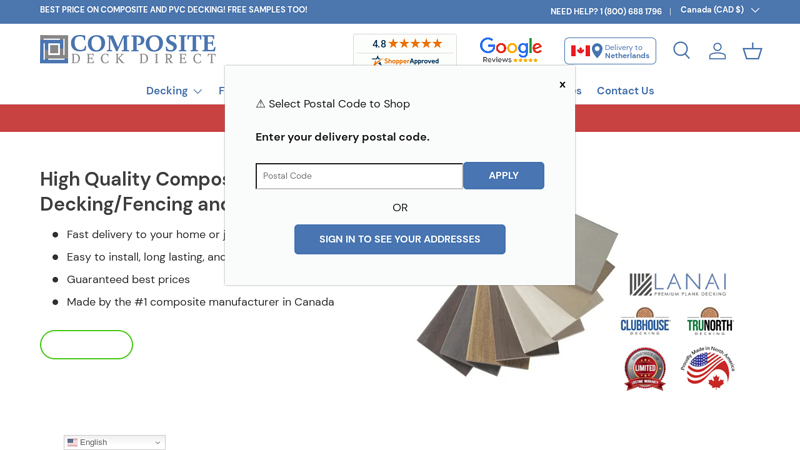 Composite Decking/PVC Decking and Fencing - Up to 15% off retail! C Composite Deck Direct