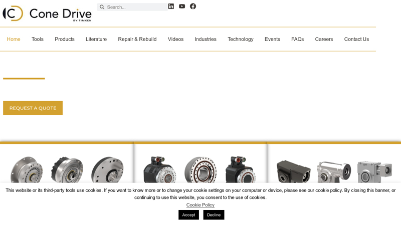 Gearbox Manufacturers | Cone Drive | Traverse City USA